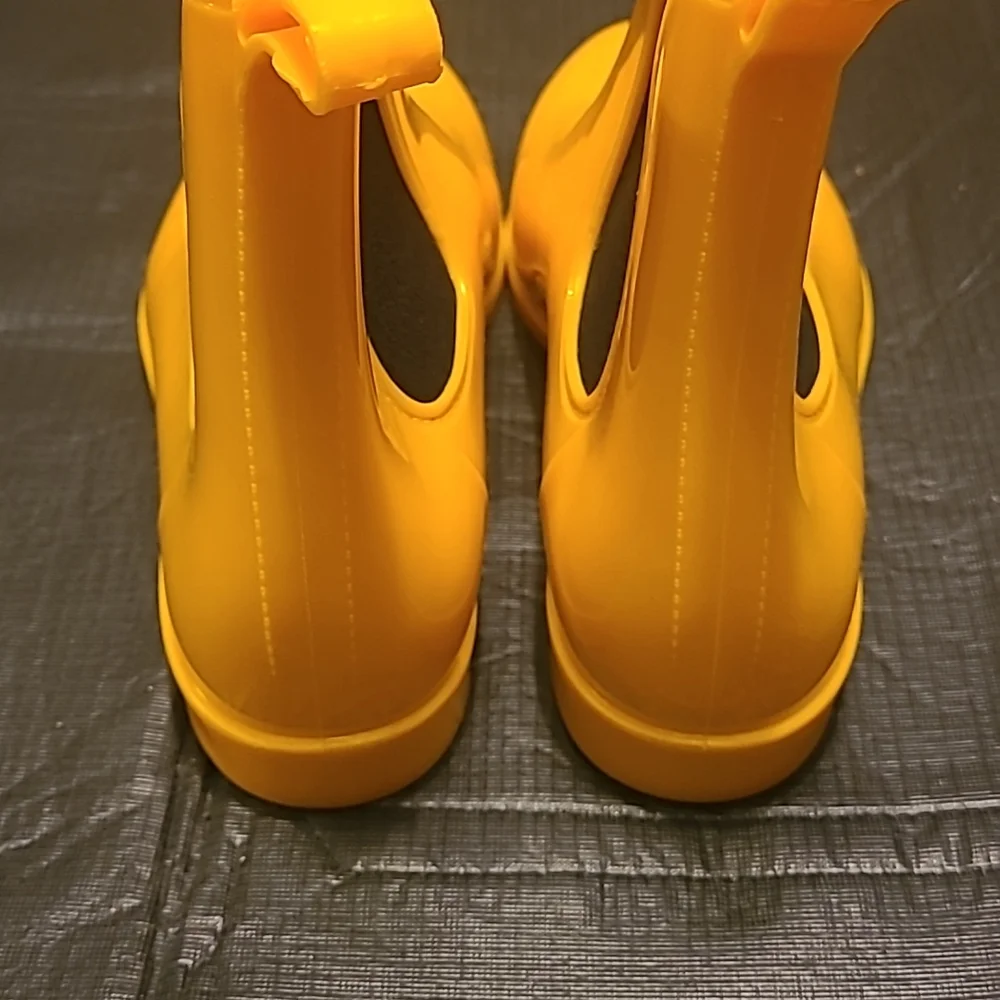 Yellow Ankle Rainboots Size 42